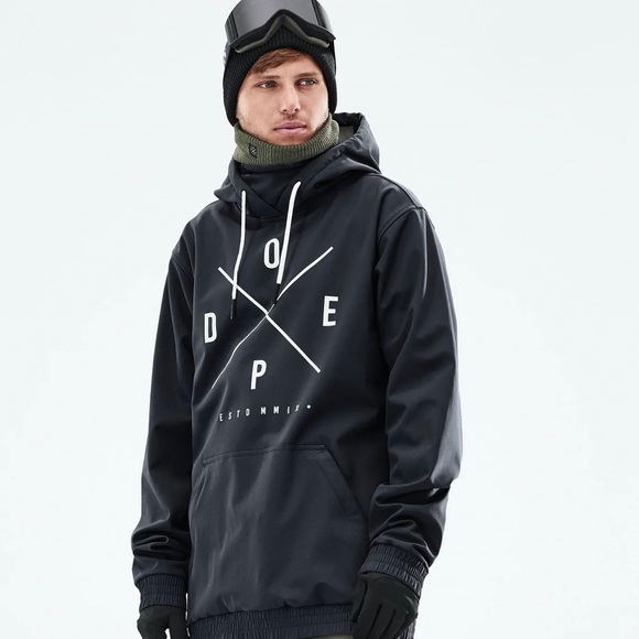 dope hoodie snowboard